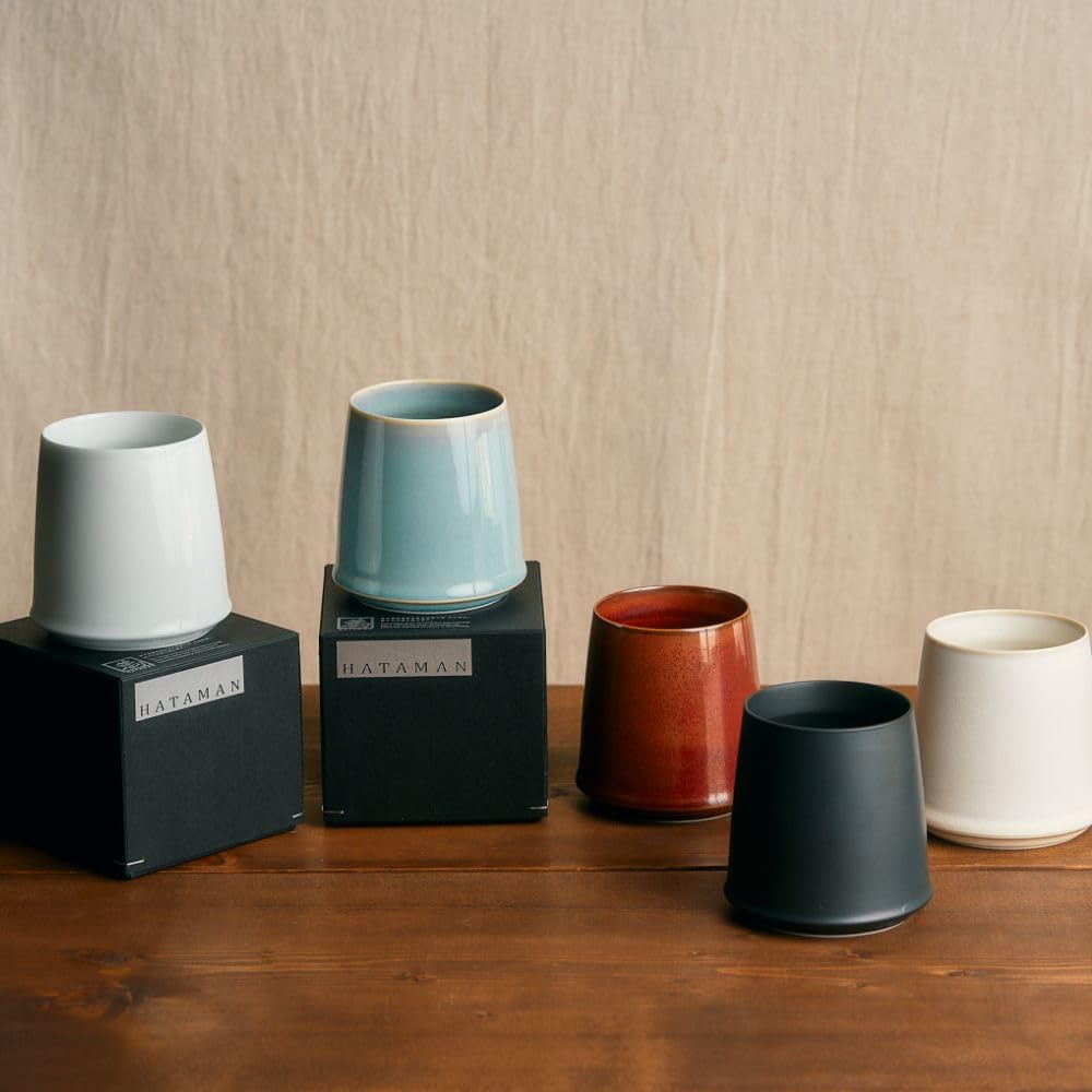 Amazon.co.jp: 畑萬陶苑 全5色 香るマグカップ Rim Cup 取っ手なし は